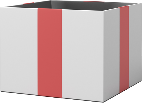 Geschenkbox Deckel